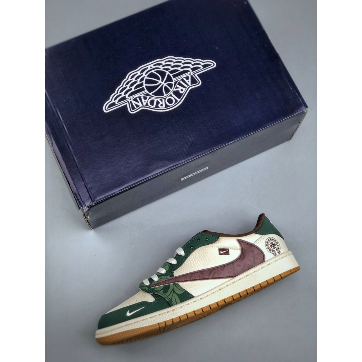 AJ 1 Low x Travis Scott x Chrome H. Customs