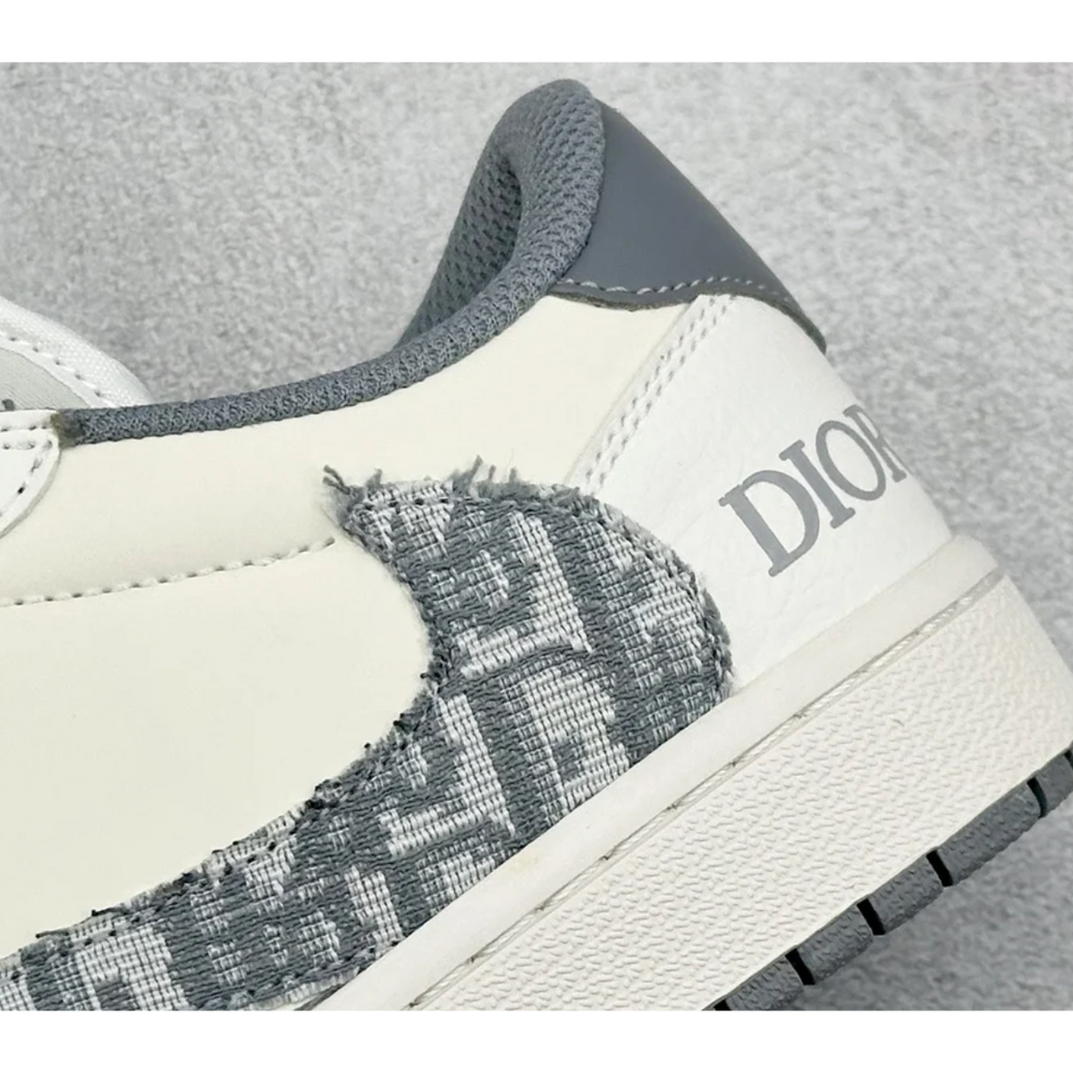 AJ 1 Low x Travis Scott x Dior 'Grey Monogram'