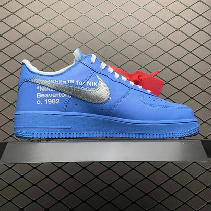 AF 1 Low x OW 'MCA' University Blue