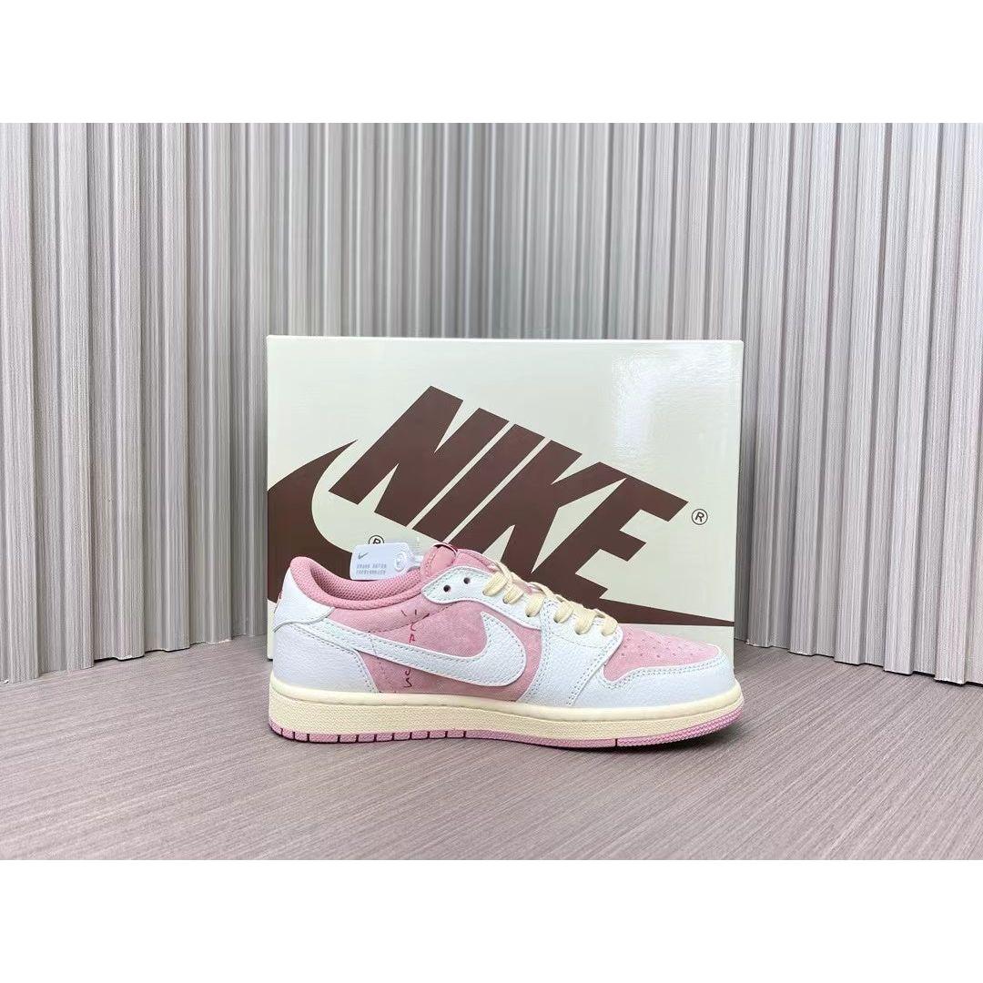 AJ 1 Low x Travis Scott 'Baby Pink'