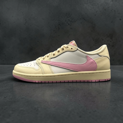 AJ 1 Low x Travis Scott 'Shy Pink'
