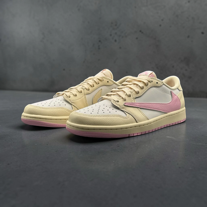 AJ 1 Low x Travis Scott 'Shy Pink'