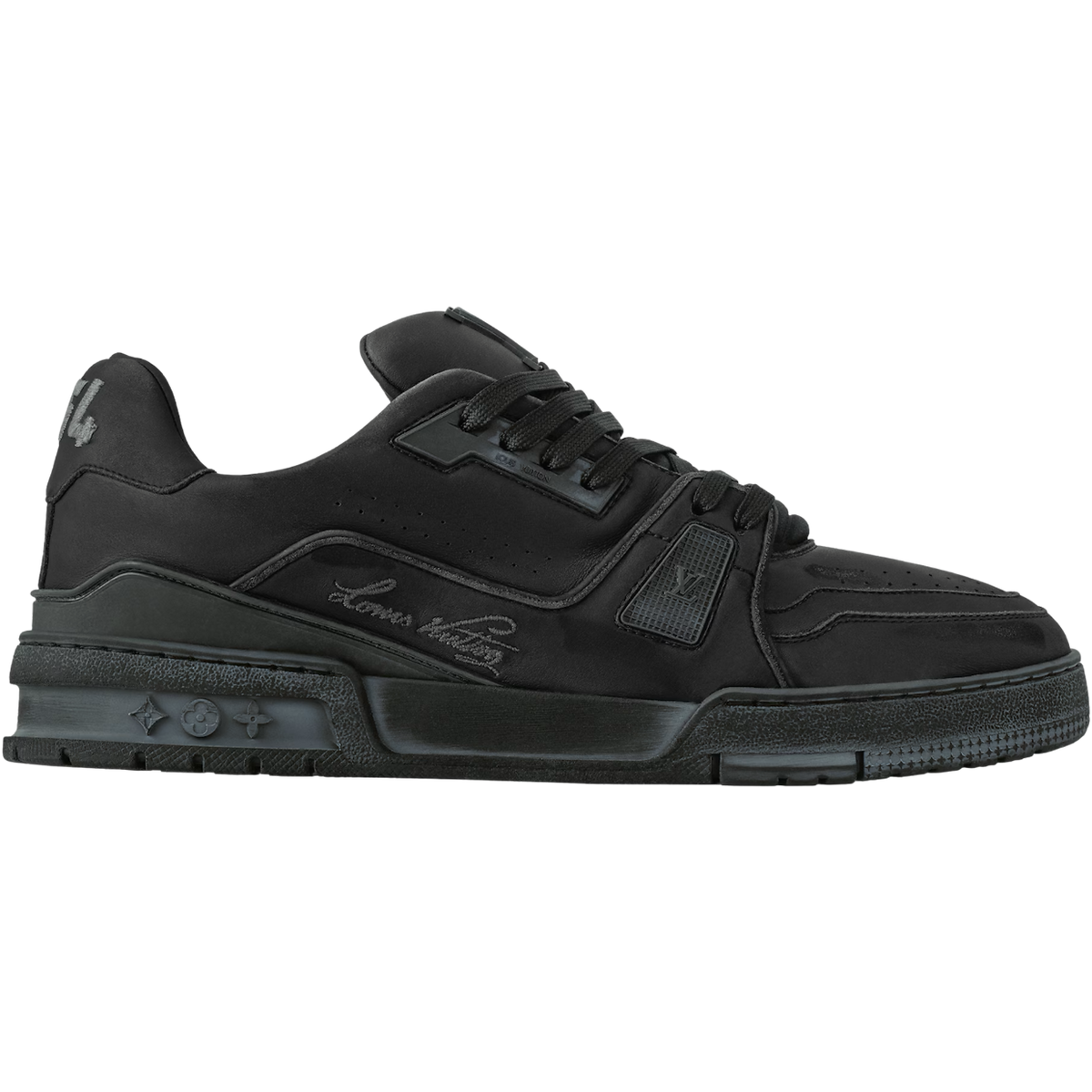 LV Trainer '#54 Signature - Distressed Noir'