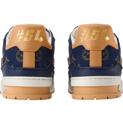 LV Trainer '#54 Signature - Navy Monogram'