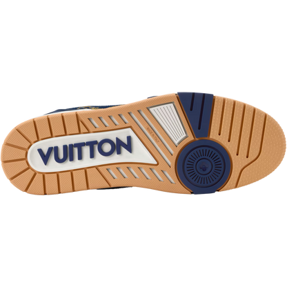 LV Trainer '#54 Signature - Navy Monogram'