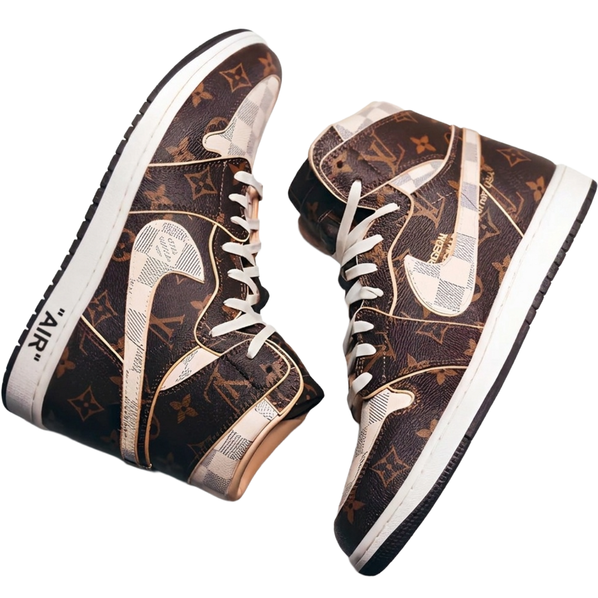 AJ 1 High x LV Customs