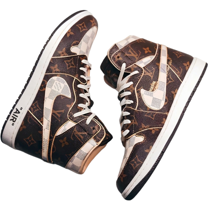 AJ 1 High x LV Customs