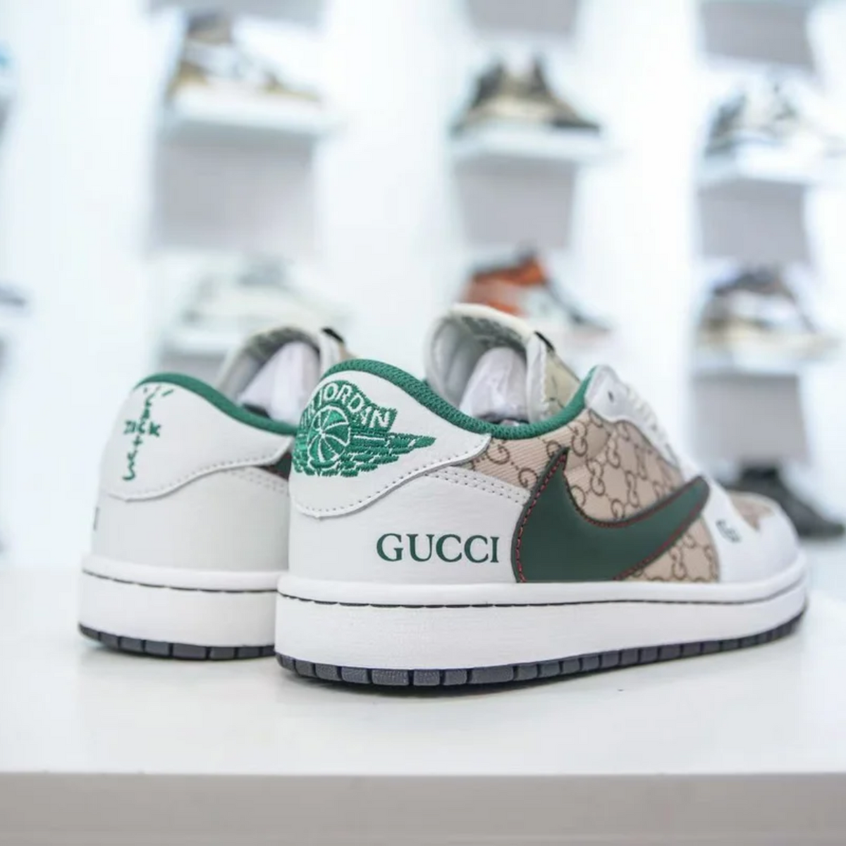 AJ 1 Low x Travis Scott x GC 'GG Monogram'