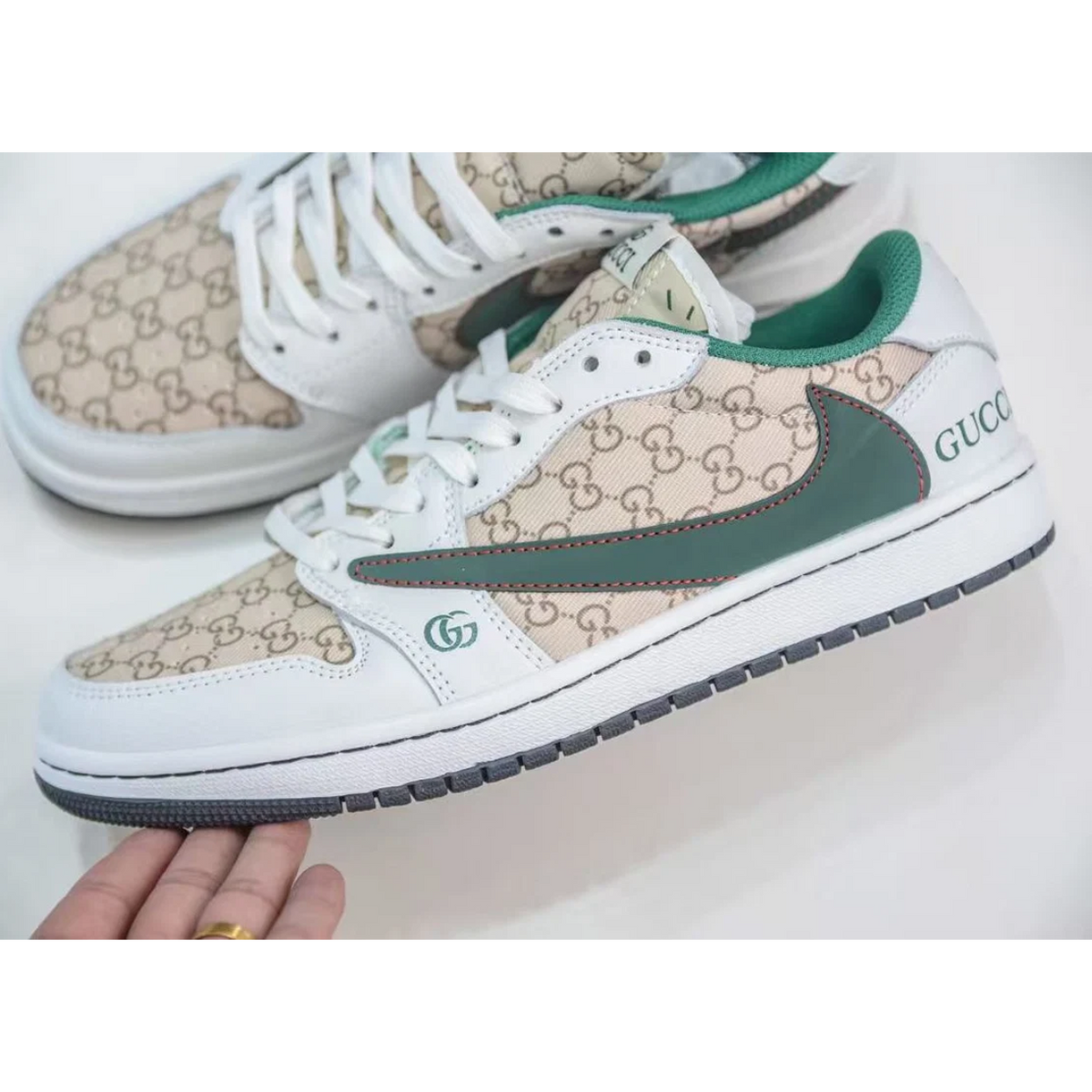 AJ 1 Low x Travis Scott x GC 'GG Monogram'
