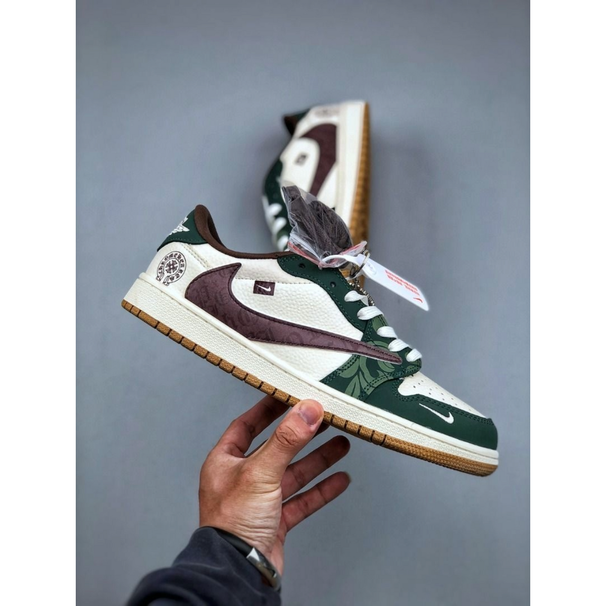 AJ 1 Low x Travis Scott x Chrome H. Customs