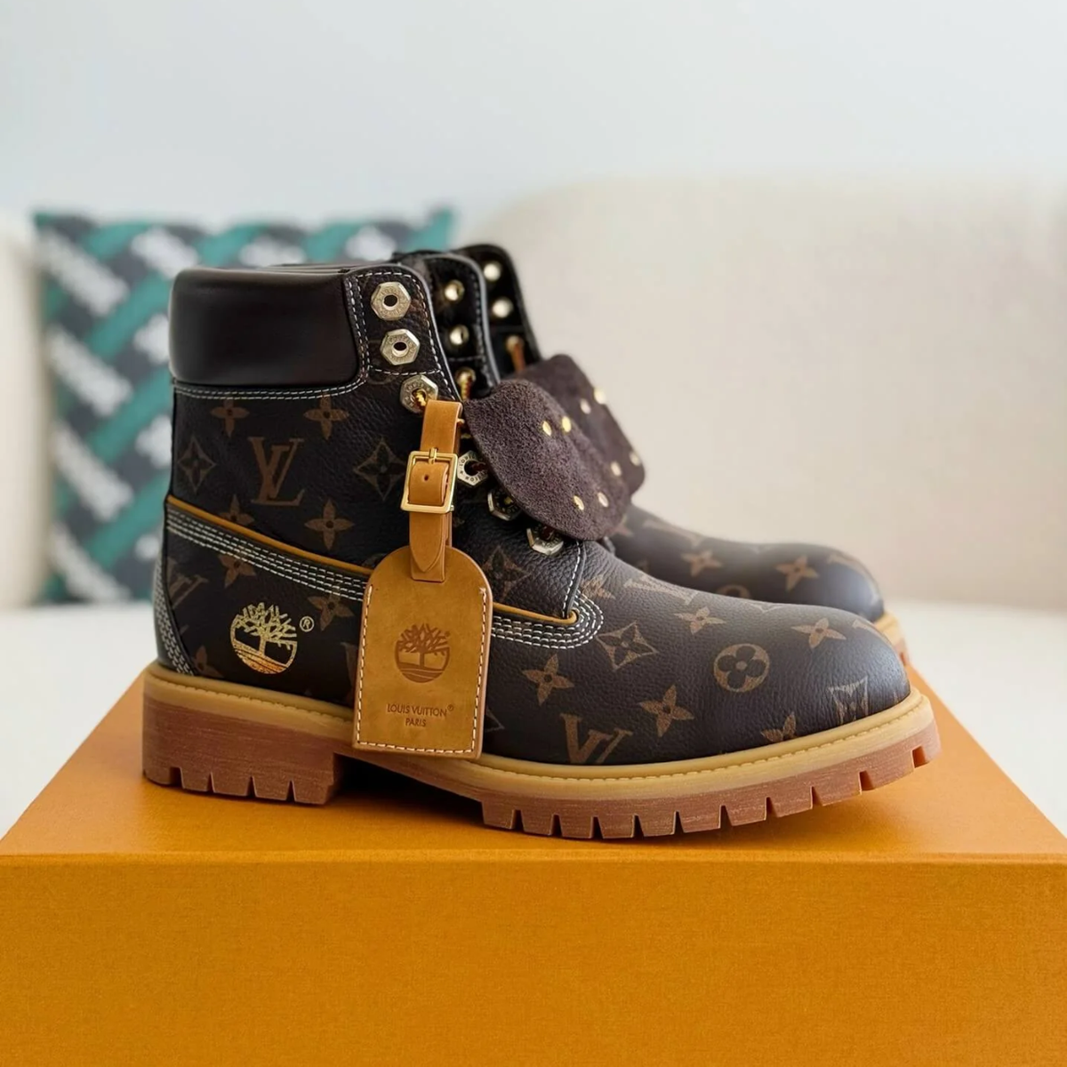 LV x Timberland 'Brown Monogram'