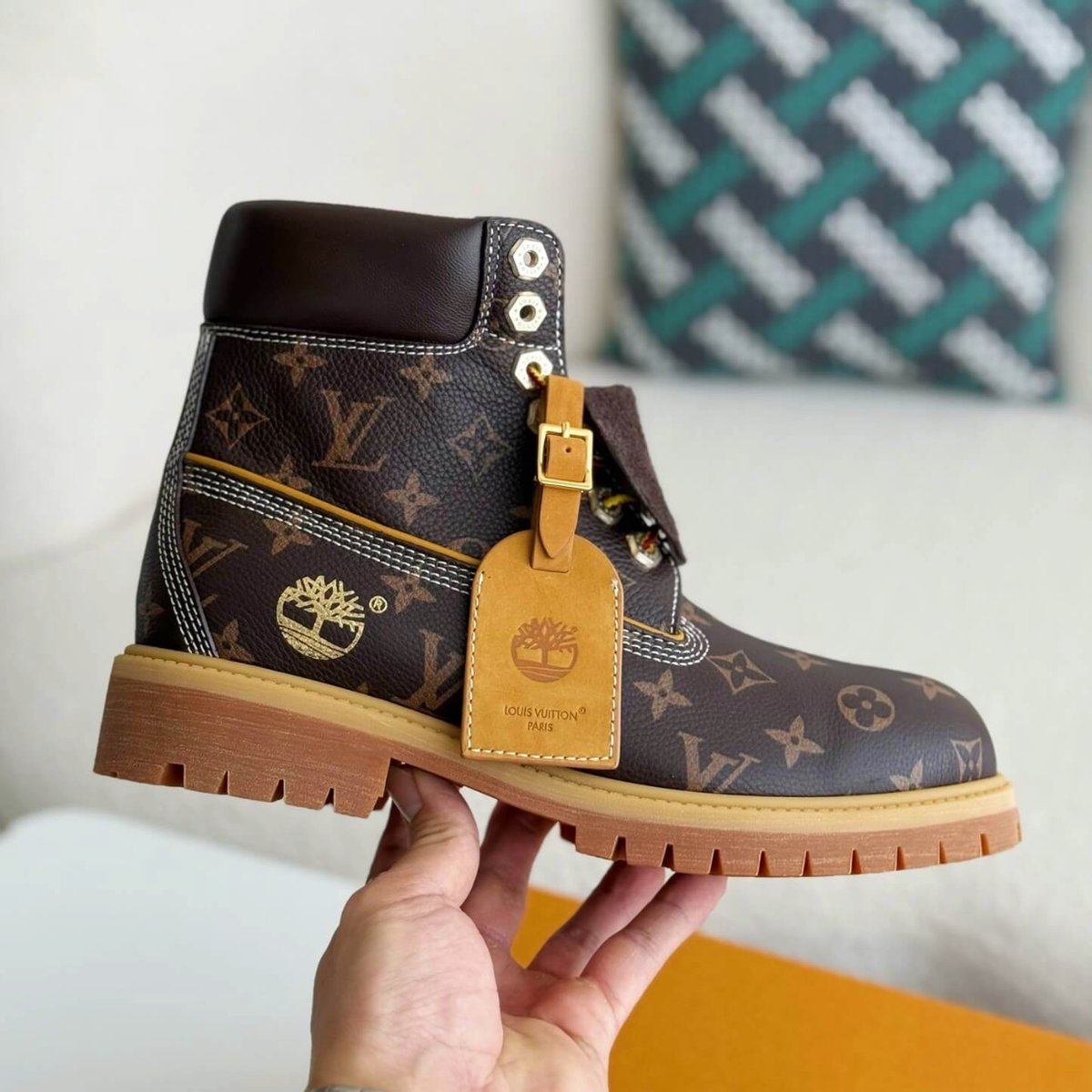 LV x Timberland 'Brown Monogram'
