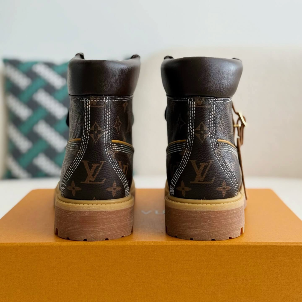 LV x Timberland 'Brown Monogram'