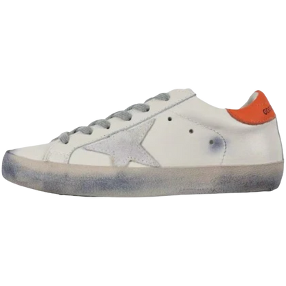 GG 'Ball-Star Suede Star Orange Heel Tab'