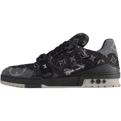 LV Trainer 'Black Grey Denim'