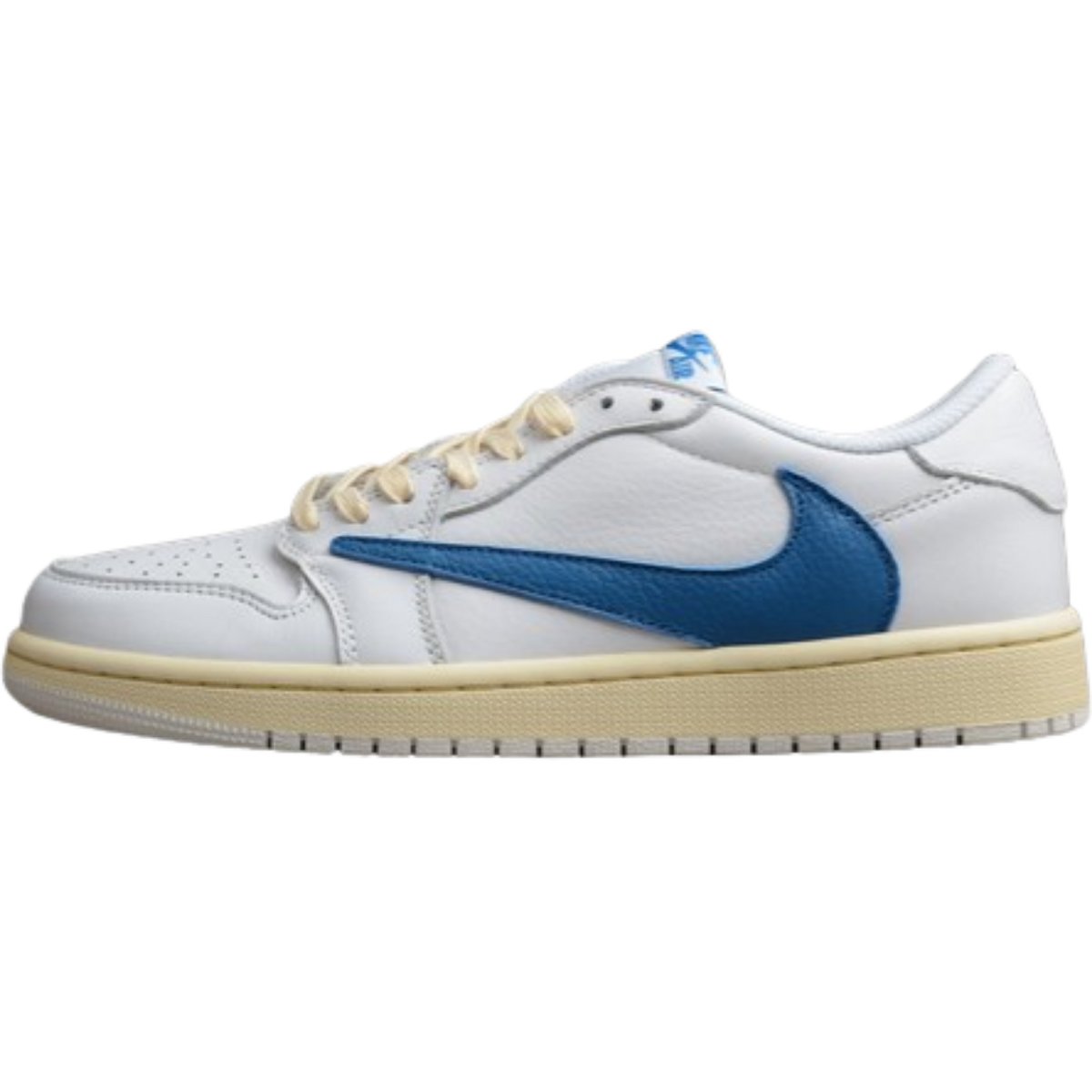 AJ 1 Low x Travis Scott 'White Blue' Customs