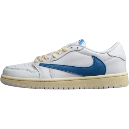 AJ 1 Low x Travis Scott 'White Blue' Customs