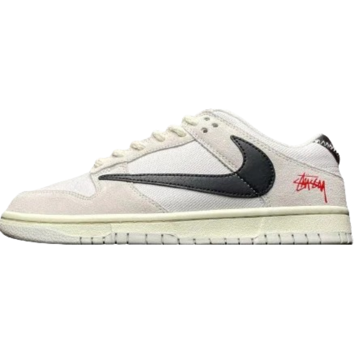 Dunk Low SB x STU 'Cream Black'