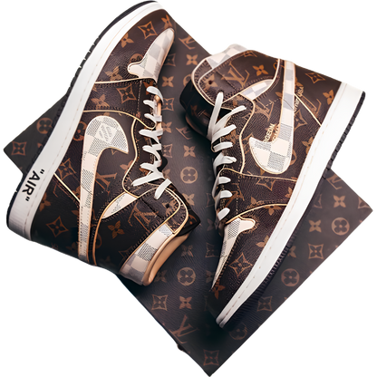 AJ 1 High x LV Customs