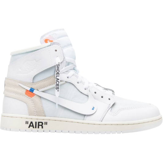 AJ 1 Retro High OG x OW 'White' 2018
