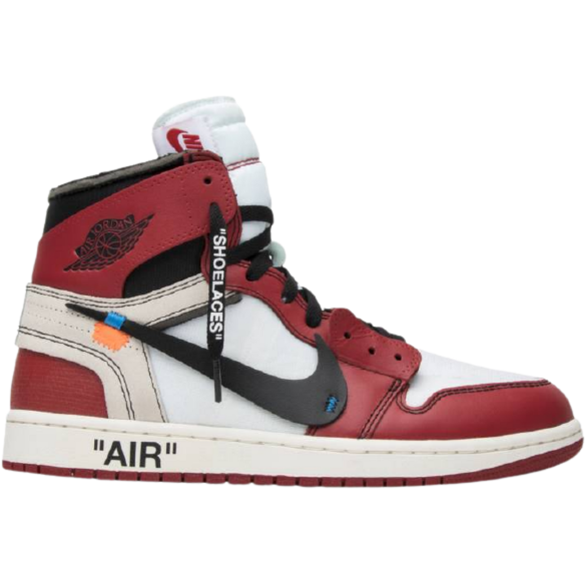 AJ 1 Retro High OG x OW 'Chicago'