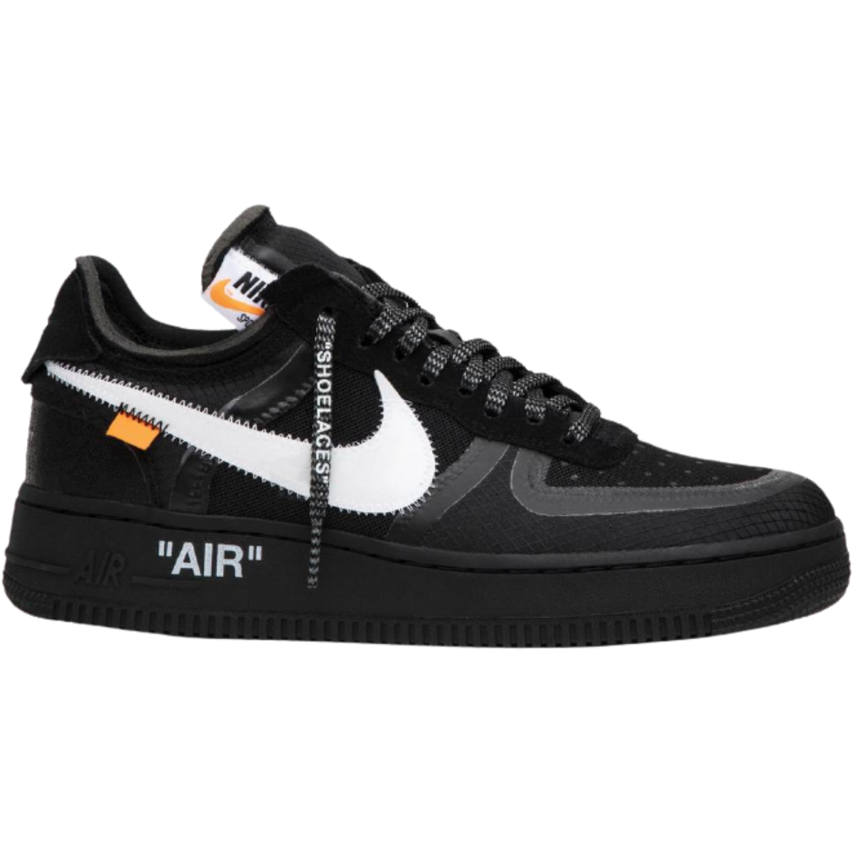 AF 1 Low x OW 'Black'