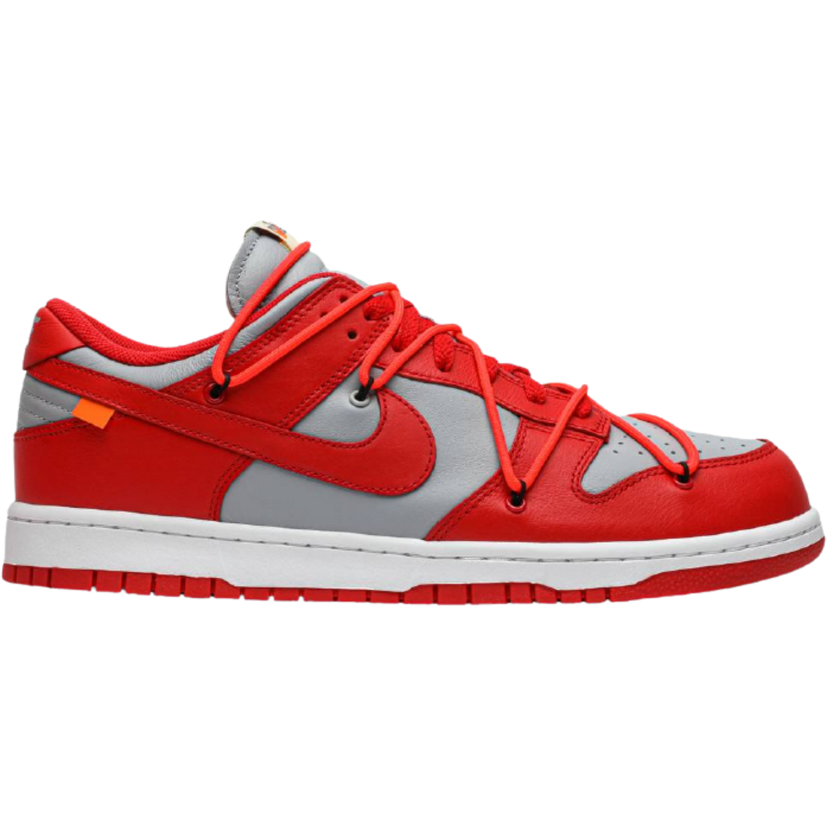 Dunk Low x OW 'University Red'