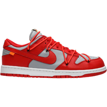 Dunk Low x OW 'University Red'