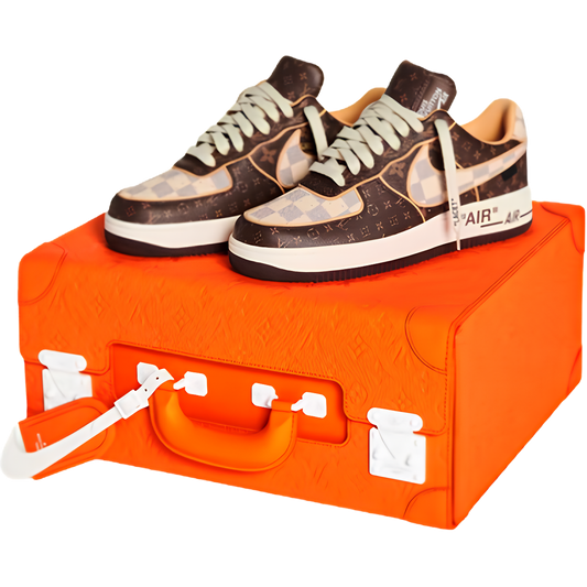 AF 1 Low x LV 'Monogram Brown Damier Azur'