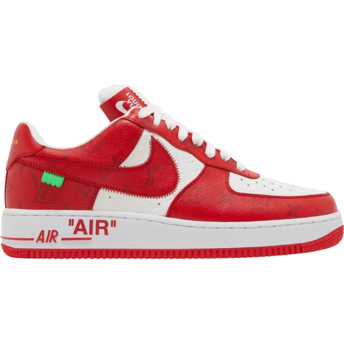 AF 1 Low x LV 'White Comet Red'