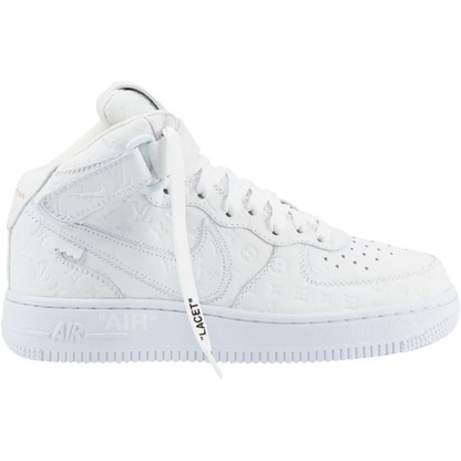 AF 1 Mid x LV 'Triple White'