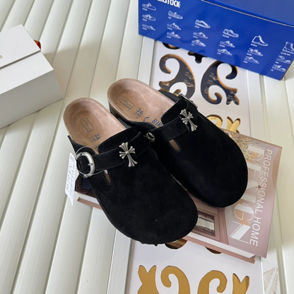 Chrome H. x Birkenstocks 'Black'