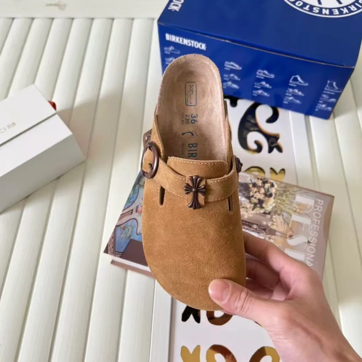 Chrome H. x Birkenstocks 'Tan'