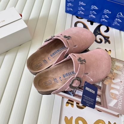 Chrome H. x Birkenstocks 'Shy Pink'