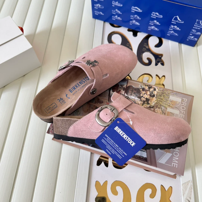 Chrome H. x Birkenstocks 'Shy Pink'