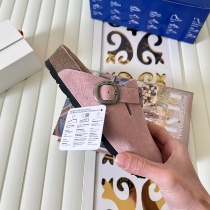 Chrome H. x Birkenstocks 'Shy Pink'