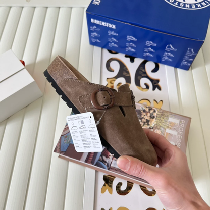 Chrome H. x Birkenstocks 'Taupe Haze'