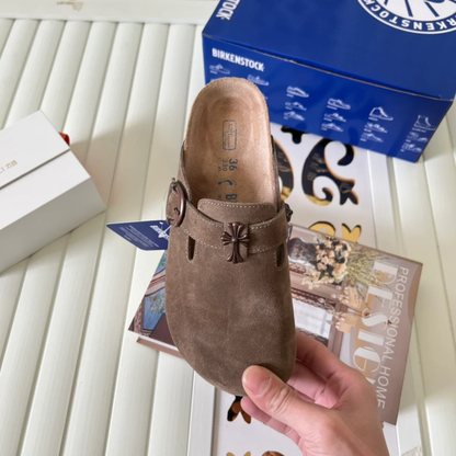 Chrome H. x Birkenstocks 'Taupe Haze'