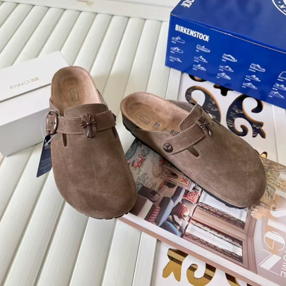 Chrome H. x Birkenstocks 'Taupe Haze'