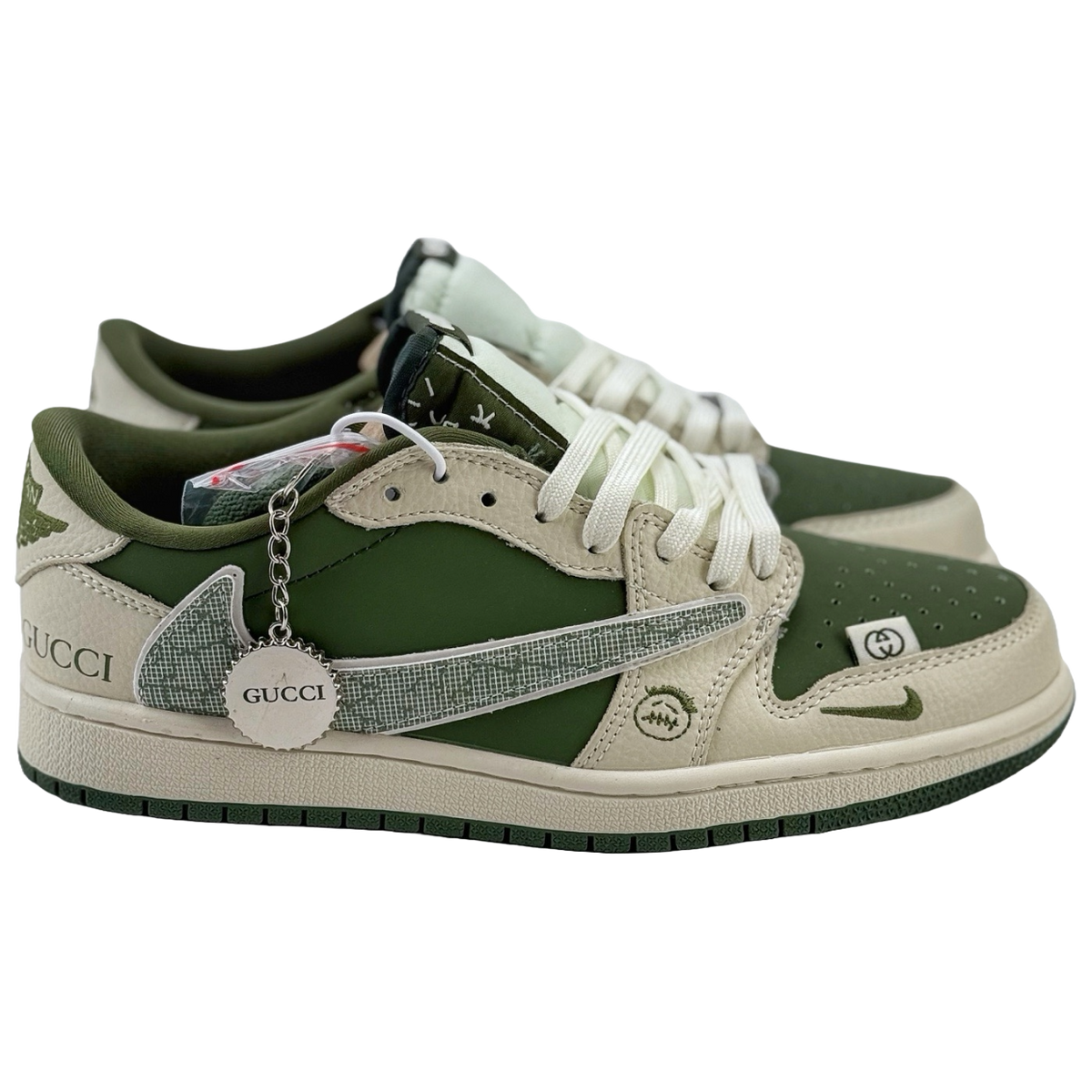 AJ 1 Retro Low x Travis Scott 'GC' Customs