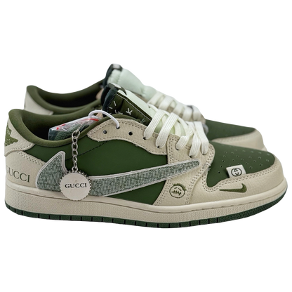 AJ 1 Retro Low x Travis Scott 'GC' Customs