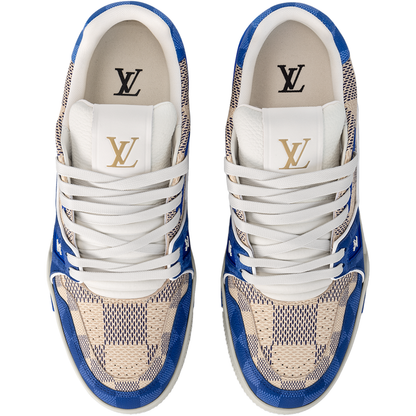LV Trainer '#54 - Monogram Blue'