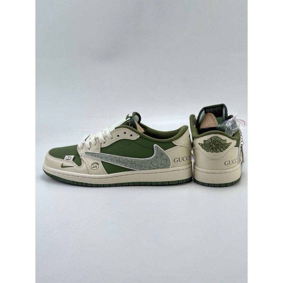 AJ 1 Retro Low x Travis Scott 'GC' Customs