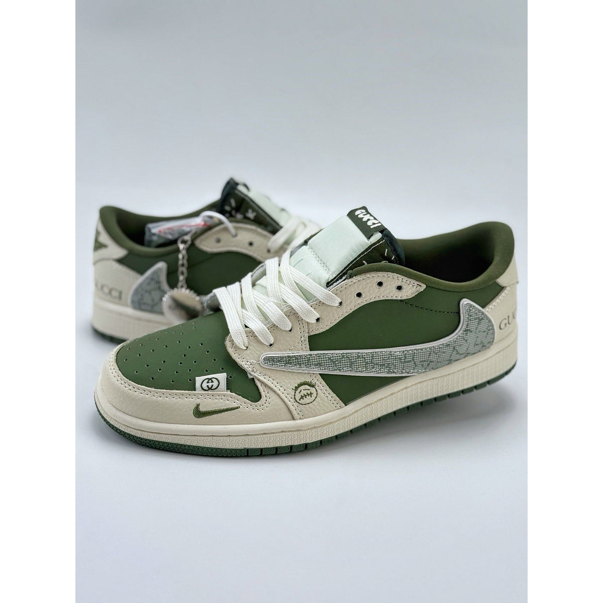 AJ 1 Retro Low x Travis Scott 'GC' Customs