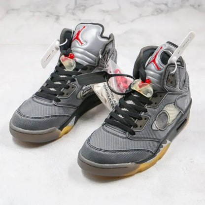 AJ 5 Retro SP x OW 'Muslin'