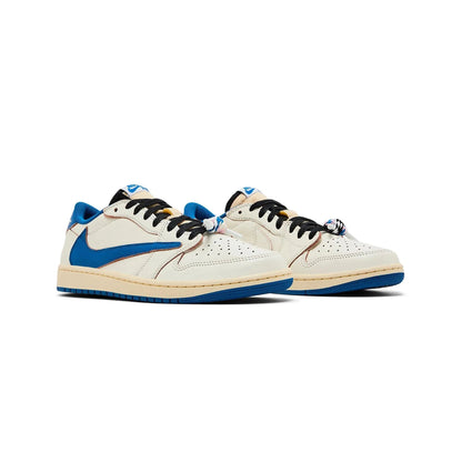 AJ 1 Low x Travis Scott x Fragment Design 'Military Blue'