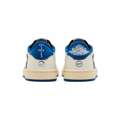 AJ 1 Low x Travis Scott x Fragment Design 'Military Blue'